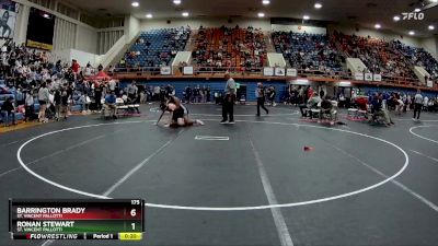 175 lbs Cons. Round 2 - Ronan Stewart, St. Vincent Pallotti vs Barrington Brady, St. Vincent Pallotti