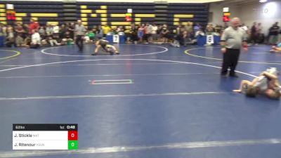 62 lbs Consy 3 - Jackson Stickle, Mat Assassins vs Jarrett Ritenour, Young Guns