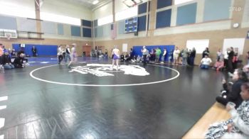 110lbs Champ. Round 4 - Chloe Gelvin, Adna (Girls) vs Olivia Myers, Goldendale (Girls)