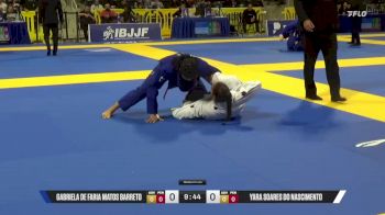 Yara Soares vs Gabriela Barreto | 2025 World Jiu-Jitsu IBJJF Championship