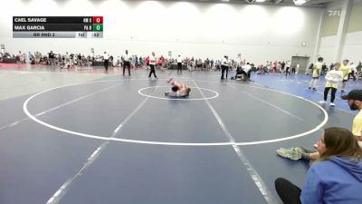 85 lbs Rr Rnd 3 - Cael Savage, 4M Strength - EL vs Max Garcia, PA Revival - EL
