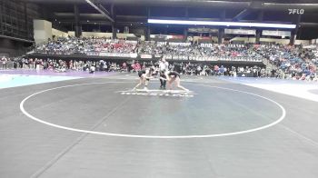 130 lbs Champ. Round 1 - Juliana Nyland, Basehor-Linwood HS vs Micah Ellegood, Great Bend HS