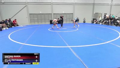 113 lbs Placement Matches (8 Team) - Santana Ramon, Michigan vs Dylan Frothinger, Idaho