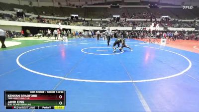 Rookie 6-8 90 Champ. Round 1 - Javir King, Bull Island Grappling vs Kenyan Bradford, Tabb Wrestling Club