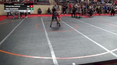 105_G lbs Semifinal - Rylan Dellarose, Ringgold vs Nea Quartmon, Susquehanna Township