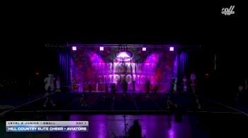 Hill Country Elite Cheer - Aviators [2025 L2 Junior - Small Day 1] 2025 Cheer Power Holiday Showdown Houston