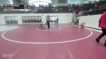 150 lbs Semifinal - Racen Stacy, Hilldale vs William Carlson, Bartlesville High School