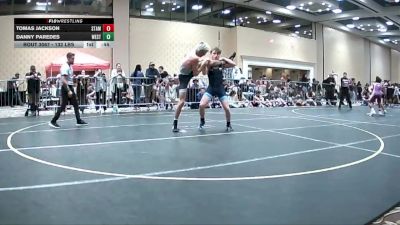 132 lbs Consi Of 64 #1 - Tomas Jackson, Stampede WC vs Danny Paredes, Westlake HS