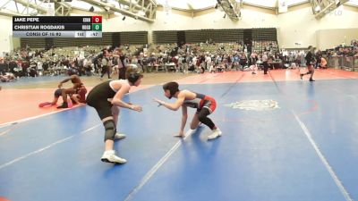 108-H lbs Consi Of 16 #2 - Jake Pepe, Kinnelon vs Christian Rogdakis, Rogdakis