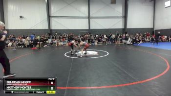 106-114 lbs Round 2 - Sulaiman Nasseri, Raider Wrestling Club vs Matthew Montes, Forest Grove Jr Viks Wrestling Club