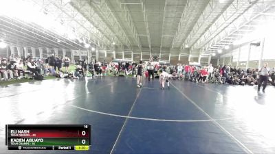 77 lbs Round 3 (4 Team) - Kaden Aguayo, Team Champs vs Eli Nash, Team Oregon