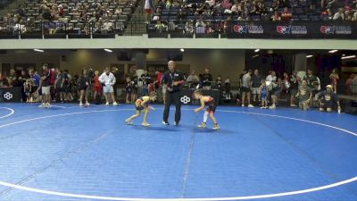 53 lbs Cons. Quarters - William Stott, Compound Wrestling vs Kane Leyba