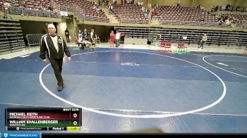 105 lbs 2nd Place Match - Michael Keith, Natrona Colts Wrestling Club vs William Shallenberger, Wasatch WC