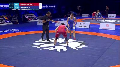 72 kg 1/2 Final - Zhamila Bakbergenova, Kazakhstan vs Alexandra Nicoleta Anghel, Romania