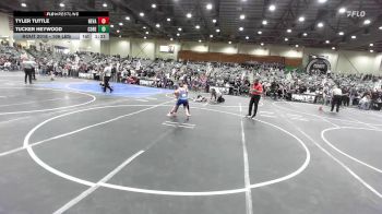 106 lbs Semifinal - Tyler Tuttle, Nevada Elite vs Tucker Heywood, Core Wrestling