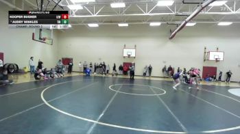 115 lbs Champ. Round 2 - Audry Winkles, TriValley vs Kooper Bugner, Lewiston