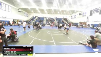 285 lbs Cons. Round 3 - Michael Rivas, Legacy WC vs Marcus Ochoa, Venom Wrestling Club