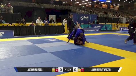 Adam Jeffrey Wolter vs Jakhari Ali Ross 2025 Pan Jiu Jitsu IBJJF Championship