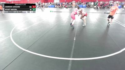 215 lbs Round 1 (8 Team) - Andrew Lessard, Coon Rapids vs Wyatt Wetzel, Weyauwega-Fremont