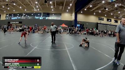 84 lbs Round 1 (4 Team) - Quintin Hunt, FCA Hurricanes vs Brody O`Hern, Daniel Cormier WA