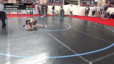 90_B lbs Consi Of 16 #1 - Parker Phillips, Loyalsock vs Ashton Szoke, Northampton