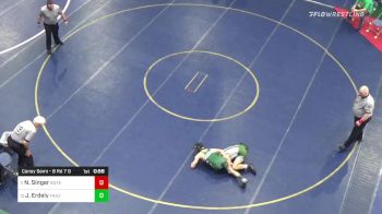 140 lbs Consy Semi - B Rd 7 G Rd 4 - Nicholas Singer, Boyertown vs Jonah Erdely, Frazier