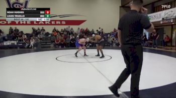197 lbs Cons. Round 1 - Louis Trujillo, Colorado Northwestern CC vs Noah Hughes, Southwestern Oregon Community College