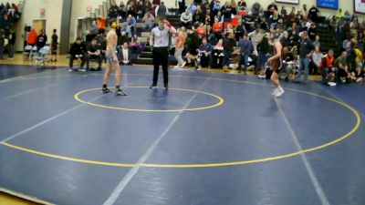 122 lbs Quarterfinal - Ethan Bradford, Copley-Fairlawn vs Doyle Grosz, University School