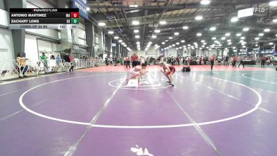 132 lbs Consi Of 64 #2 - Antonio Martinez, MO vs Zachary Long, KS