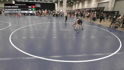 126 lbs Cons. Rd Of 64 - Delmartarris Hill, Paducah Tilghman High School Wrestling vs Jayden Heedum, Nebraska