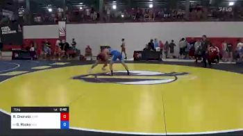70 kg Round Of 128 - Roman Onorato, Seagull Wrestling Club vs Graham Rooks, Indiana RTC