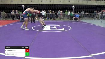 285 lbs Consolation - Kyle Draina, Mountain Top vs Clay Lawrence, Whiteford