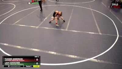 63 lbs Quarterfinal - Liam Hamacher, Pursuit Wrestling Minnesota vs Tucker Anderson, Owatonna Wrestling Academy