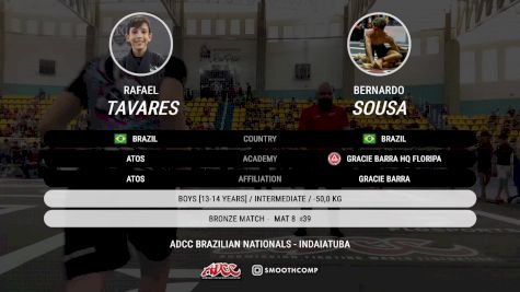 RAFAEL TAVARES vs Bernardo Sousa 2025 ADCC Brazilian Nationals
