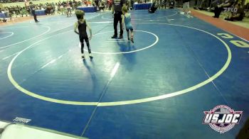 46 lbs Round Of 16 - Jayce Clark, Division Bell Wrestling vs Axel Gibson, Team Guthrie Youth Wrestling