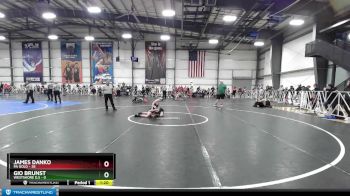 80 lbs Rd# 6- 9:00am Saturday Final Pool - James Danko, PA Gold vs Gio Brunst, Westshore D.S