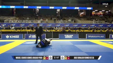 Jose Ronaldo Renner De Sa vs Miguel Soares Gomes Aragao Perei 2026 Pan Jiu Jitsu IBJJF Championship