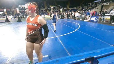 152 lbs Quarterfinal - Kathryn Prior, Agawam vs Rileigh Fagan, Bristol-Plymouth