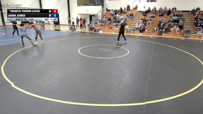 131 lbs Round 3 - Kendya Pierre-Louis, Indiana Tech vs Akira Jones, Indiana Tech
