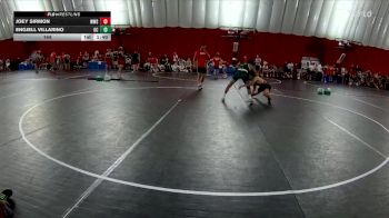 144 lbs Round 3 (8 Team) - Engjell Villarino, Grayslake Central vs Joey Sirmon, Wheaton Warrenville South