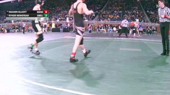 D1-126 lbs Cons. Round 2 - Keagen Elliott, Rockford vs Ryker Newstead, Howell