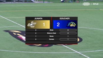 Replay: Juniata vs Goucher - Men's | Sep 30 @ 1 PM