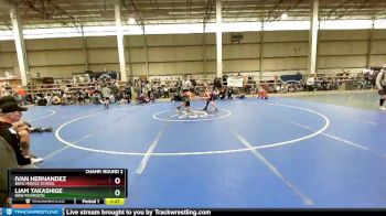 75 lbs Champ. Round 2 - Liam Takashige, New Plymouth vs Ivan Hernandez, Buhl Middle School