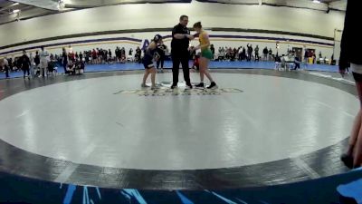 124 lbs 7th Place Match - Roma LoGiurato, John Carroll University vs Madisyn Harrison, Southwestern Michigan College