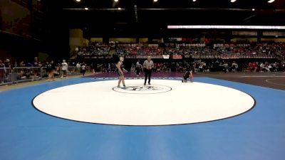 170 lbs Champ. Round 1 - Carleigh Spencer, St. James Academy vs Alexa Castillo, Emporia HS