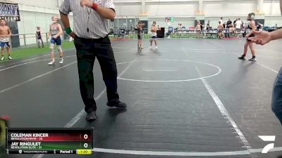 96 lbs Finals (2 Team) - Jay Ringulet, Revolution Elite vs Coleman Kincer, Revolution/WVW