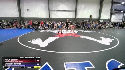 81-88 lbs Semifinal - Myla Ottow, Ascend Wrestling Academy vs Vanessa Torres, Victory Wrestling-Central WA