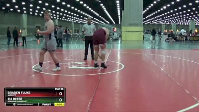 285 lbs Cons. Semi - Braden Fluke, Averett vs Eli Reese, Gannon University