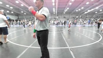 56 lbs Rr Rnd 3 - Jack Sanders, Mat Assassins Gray vs Dominick Malfettano, Shore Thing Sharks