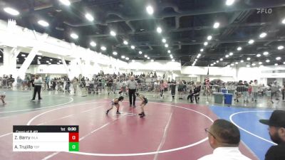 49 lbs Consi Of 8 #2 - Zachary Barry, Inland Elite vs Axel Trujillo, Top Rank